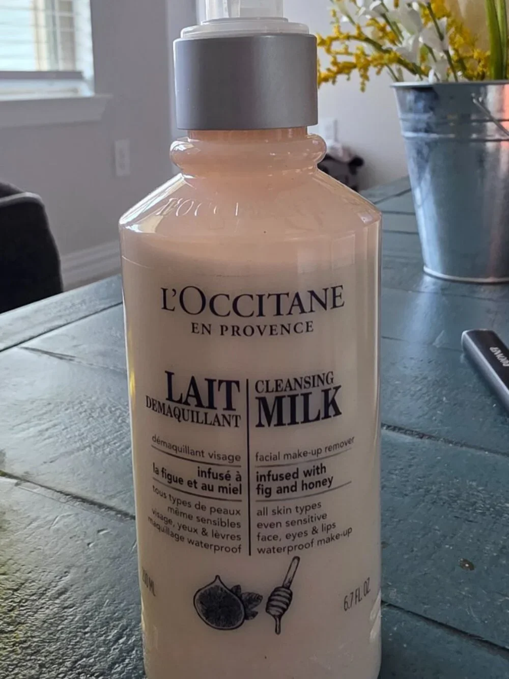 NEW L’Occitane Fig & Honey Cleansing Milk – full size - Hard-to-Find Formula